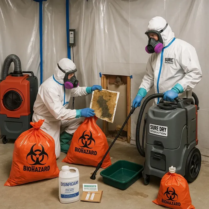 Contaminated Water Handling Protocols process in Johnson County, TN