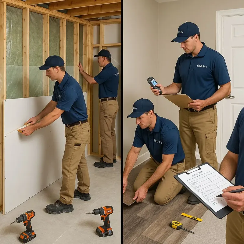 Repairs and Reconstruction process in Johnson County, TN
