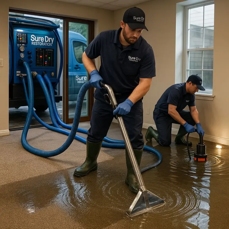 Water Extraction and Removal process in Johnson County, TN